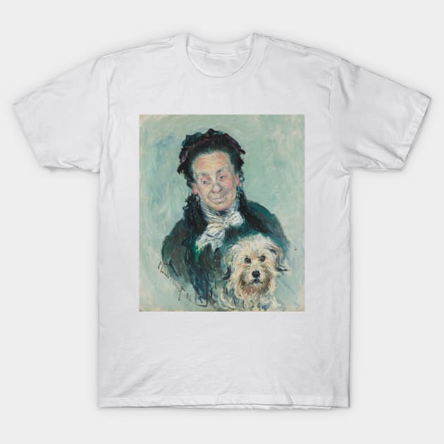 Mother Paul (Eugenie Graff) by Claude Monet T-Shirt by Classic Art Stall